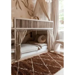 Interieur05 berber vloerkleed Nea roest/creme - 290 x 200 cm