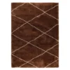 Interieur05 berber vloerkleed Nea roest/creme - 230 x 160 cm
