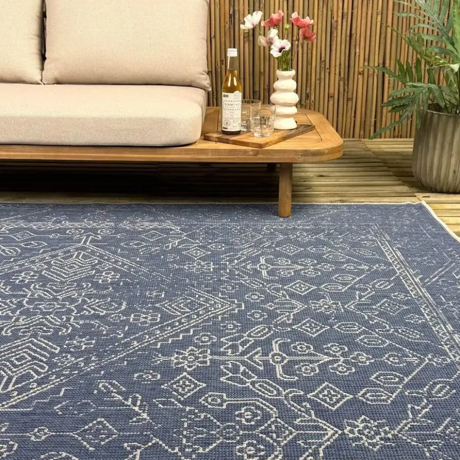 Interieur05 Buitenkleed Blauw Nova - 290 x 200 cm