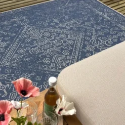 Interieur05 Buitenkleed Blauw Nova - 230 x 160 cm