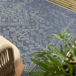 Interieur05 Buitenkleed Blauw Nova - 230 x 160 cm