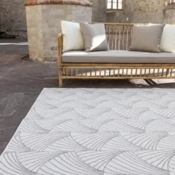 Interieur05 Buitenkleed Deco Bruin/Grijs - 340 x 240 cm