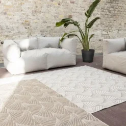 Interieur05 Buitenkleed Deco Bruin/Grijs - 340 x 240 cm