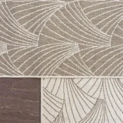 Interieur05 Buitenkleed Deco Bruin/Grijs - 230 x 160 cm