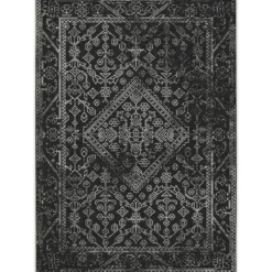 Interieur05 buitenkleed zwart/wit Nova - 230 x 160 cm