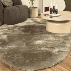 Interieur05 Hoogpolig vloerkleed Odelia Stone - 80 x 150 cm
