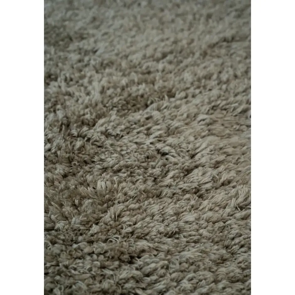 Interieur05 hoogpolig vloerkleed polyester Pilo groen - 230 x 160 cm