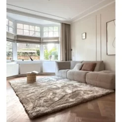 Interieur05 Hoogpolig vloerkleed Odelia Stone - 160 x 230 cm