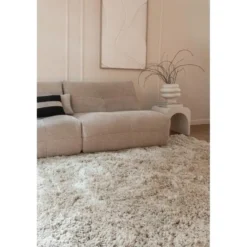 Interieur05 Hoogpolig Vloerkleed Polyester Pilo Beige - 290 x 200 cm