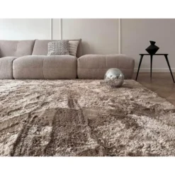 Interieur05 Hoogpolig vloerkleed Fender wit/creme - 290 x 200 cm