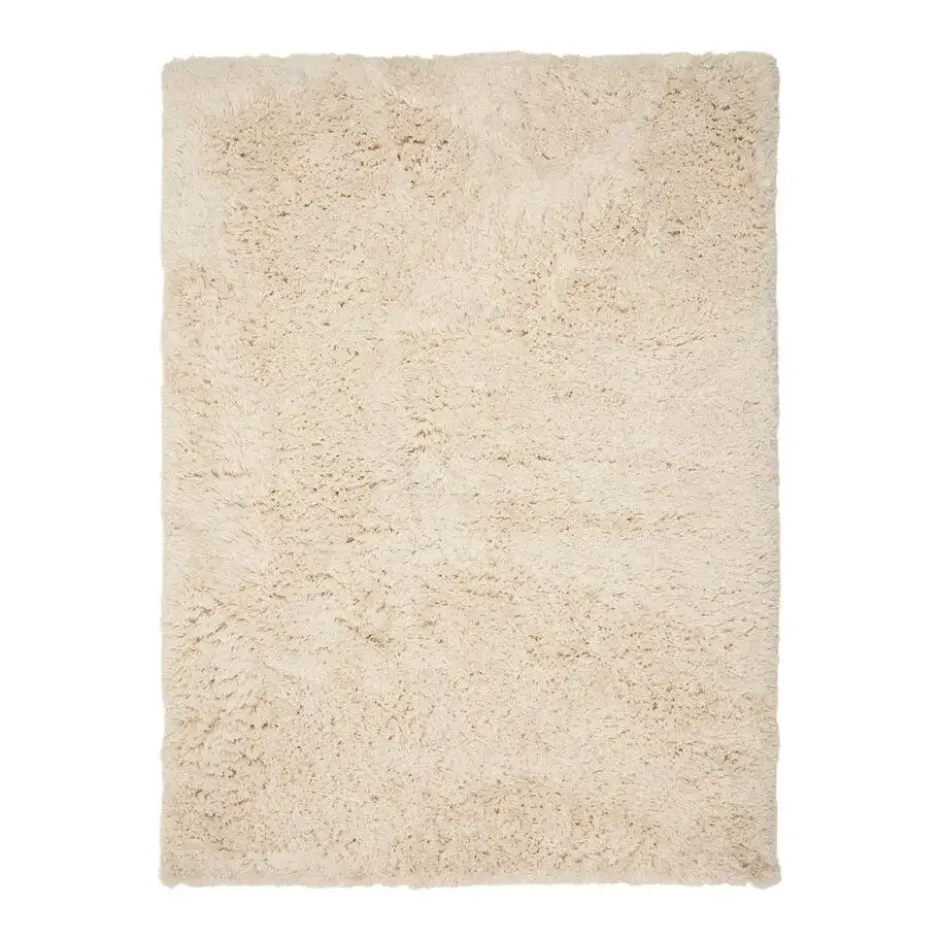 Interieur05 hoogpolig vloerkleed polyester Pilo ivoor/wit - 340 x 240 cm