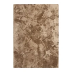 Interieur05 Hoogpolig vloerkleed Odelia Bruin/taupe - 160 x 230 cm