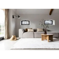 Interieur05 Hoogpolig Vloerkleed Lux Creme - 290 x 200 cm