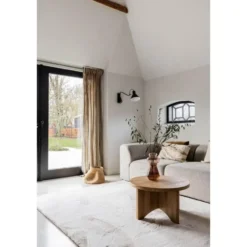 Interieur05 Hoogpolig Vloerkleed Lux Creme - 290 x 200 cm