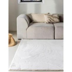 Interieur05 Hoogpolig Vloerkleed Lux Creme - 290 x 200 cm