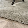 Interieur05 hoogpolig vloerkleed Furr bruin - 160 x 230 cm