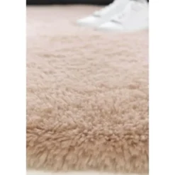 Interieur05 hoogpolig vloerkleed Furr bruin - 160 x 230 cm