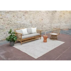 Interieur05 Jute Buitenkleed Naturel Lines - 340 x 240 cm