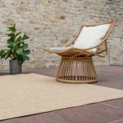 Interieur05 Jute buitenkleed naturel visgraat - 230 x 160 cm
