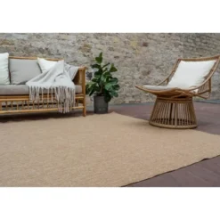 Interieur05 Jute buitenkleed naturel uni - 340 x 240 cm