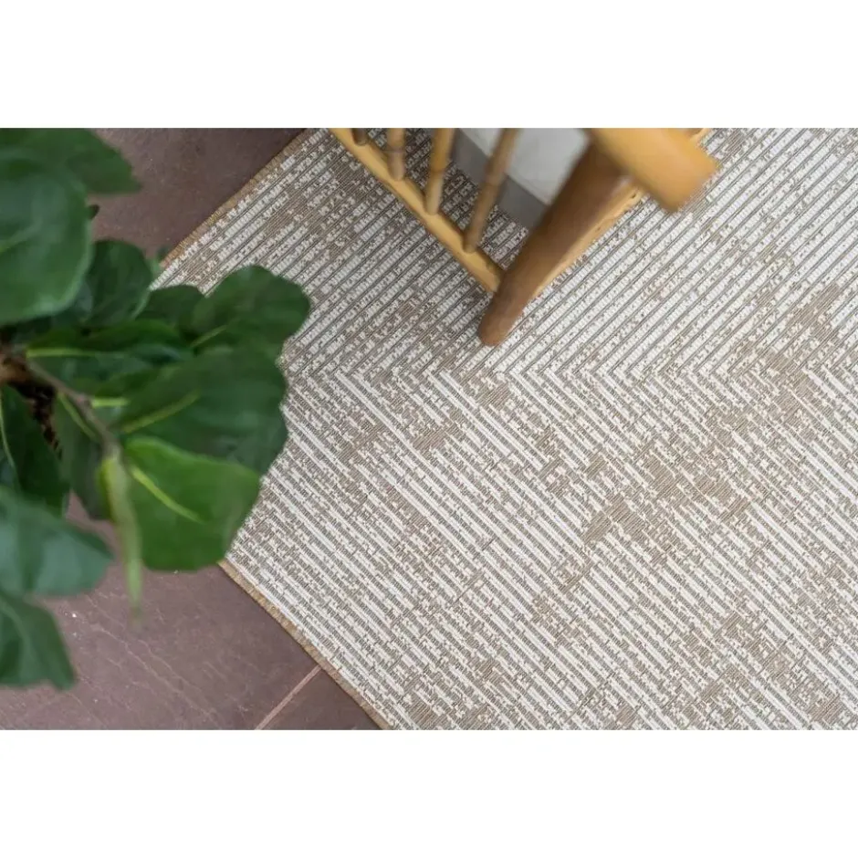 Interieur05 Jute Buitenkleed Naturel Lines - 290 x 200 cm
