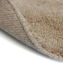 Interieur05 rond berber vloerkleed Nador zand - 160 x 160 cm