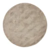 Interieur05 rond berber vloerkleed Nador zand - 200 x 200 cm