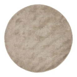 Interieur05 rond berber vloerkleed Nador zand - 200 x 200 cm