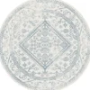 Interieur05 Rond Buitenkleed Blauw Nova - 200 x 200 cm
