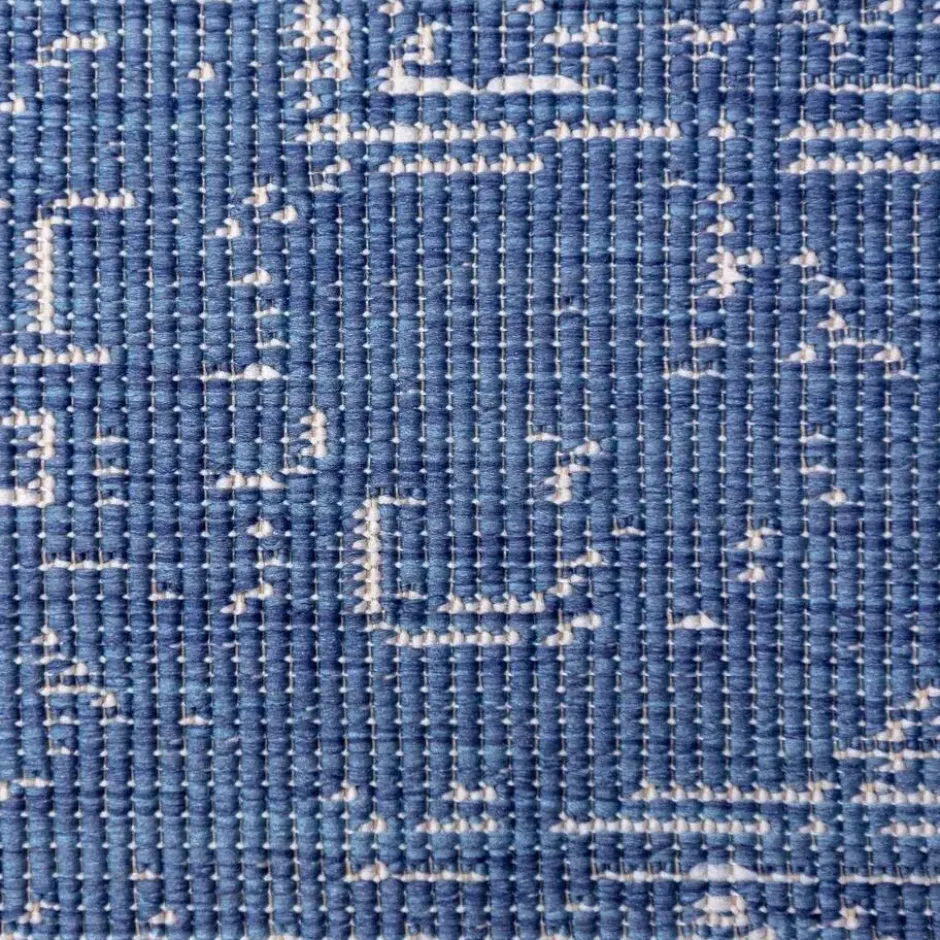 Interieur05 Rond Buitenkleed Blauw Nova - 240 x 240 cm