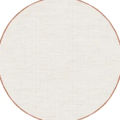 Interieur05 rond buitenkleed roest Tone - 200 x 200 cm