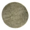 Interieur05 rond hoogpolig vloerkleed polyester Pilo groen - 340 x 240 cm