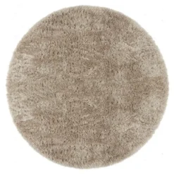Interieur05 rond vloerkleed Fender wit/creme - 160 x 160 cm