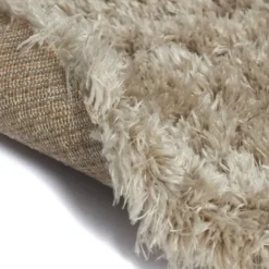 Interieur05 rond vloerkleed Fender wit/creme - 160 x 160 cm