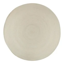 Interieur05 rond vloerkleed Gapo wit - 220 x 220 cm