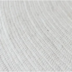 Interieur05 rond vloerkleed Gapo wit - 220 x 220 cm