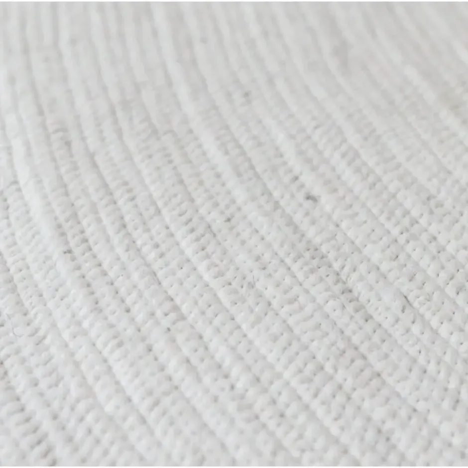 Interieur05 rond vloerkleed Gapo wit - 220 x 220 cm