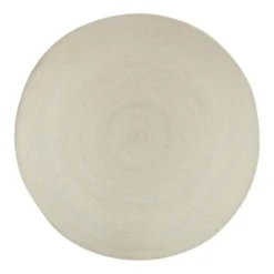 Interieur05 rond vloerkleed Gapo wit - 180 x 180 cm