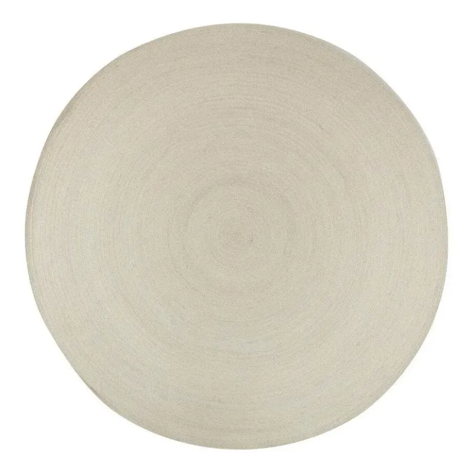 Interieur05 rond vloerkleed Gapo wit - 180 x 180 cm
