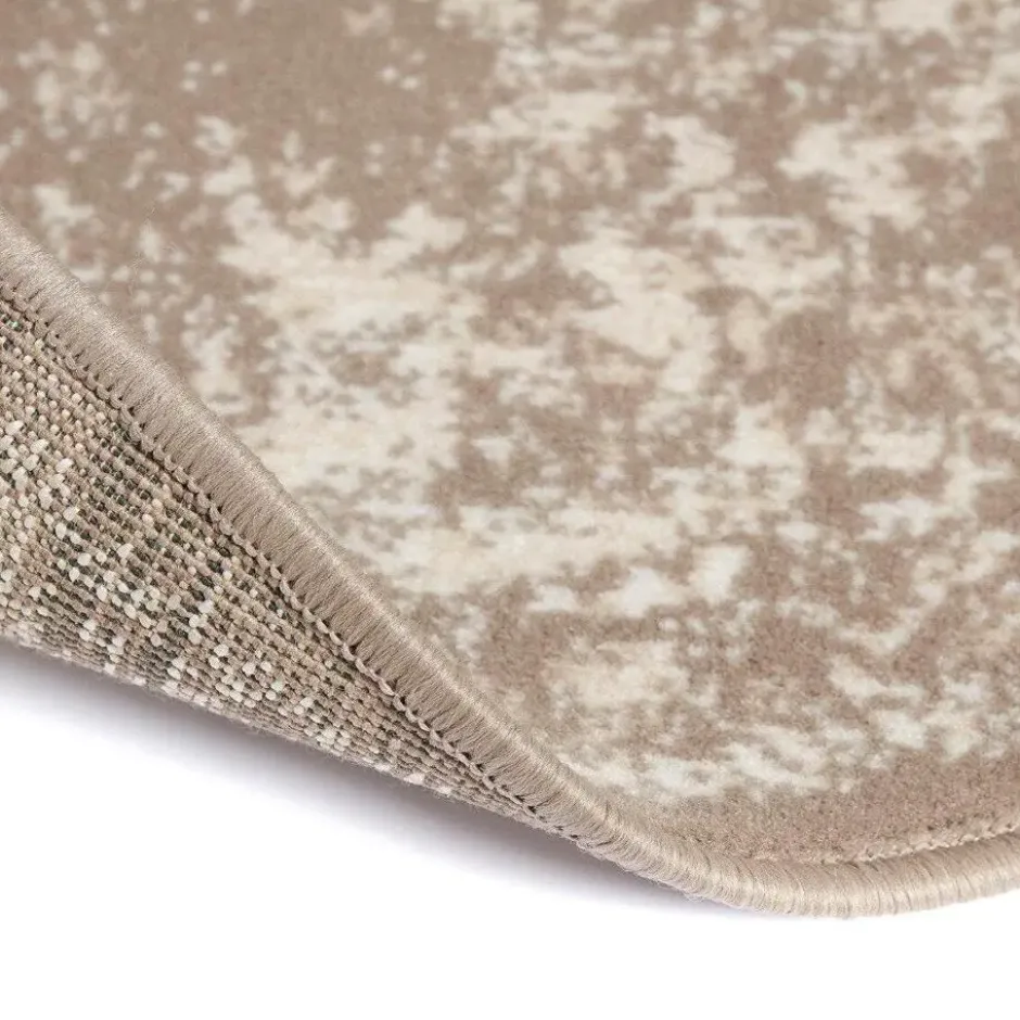 Interieur05 rond vloerkleed Keshan taupe/bruin - 190 x 190 cm