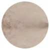 Interieur05 rond vloerkleed Lux beige/taupe - 120 x 120 cm