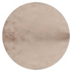 Interieur05 rond vloerkleed Lux beige/taupe - 120 x 120 cm