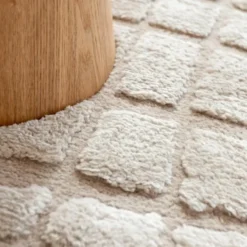 Interieur05 Scandinavisch vloerkleed Malin zand - 280 x 200 cm