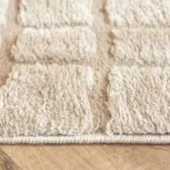 Interieur05 Scandinavisch vloerkleed Malin zand - 330 x 240 cm