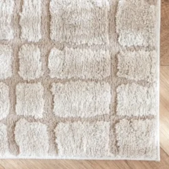 Interieur05 Scandinavisch vloerkleed Malin zand - 330 x 240 cm