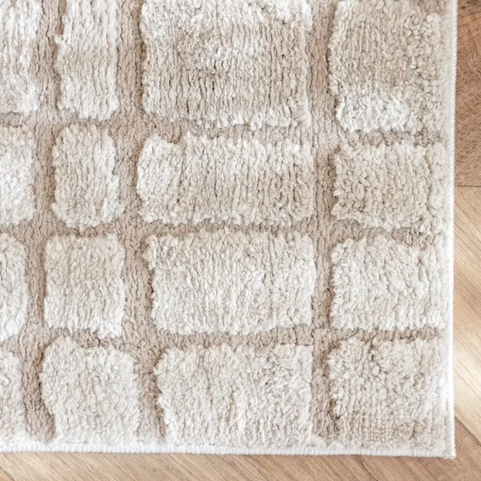 Interieur05 Scandinavisch vloerkleed Malin zand - 330 x 240 cm