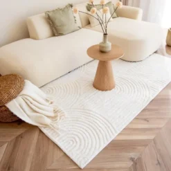 Interieur05 Scandinavisch vloerkleed Oskar creme/wit - 330 x 240 cm