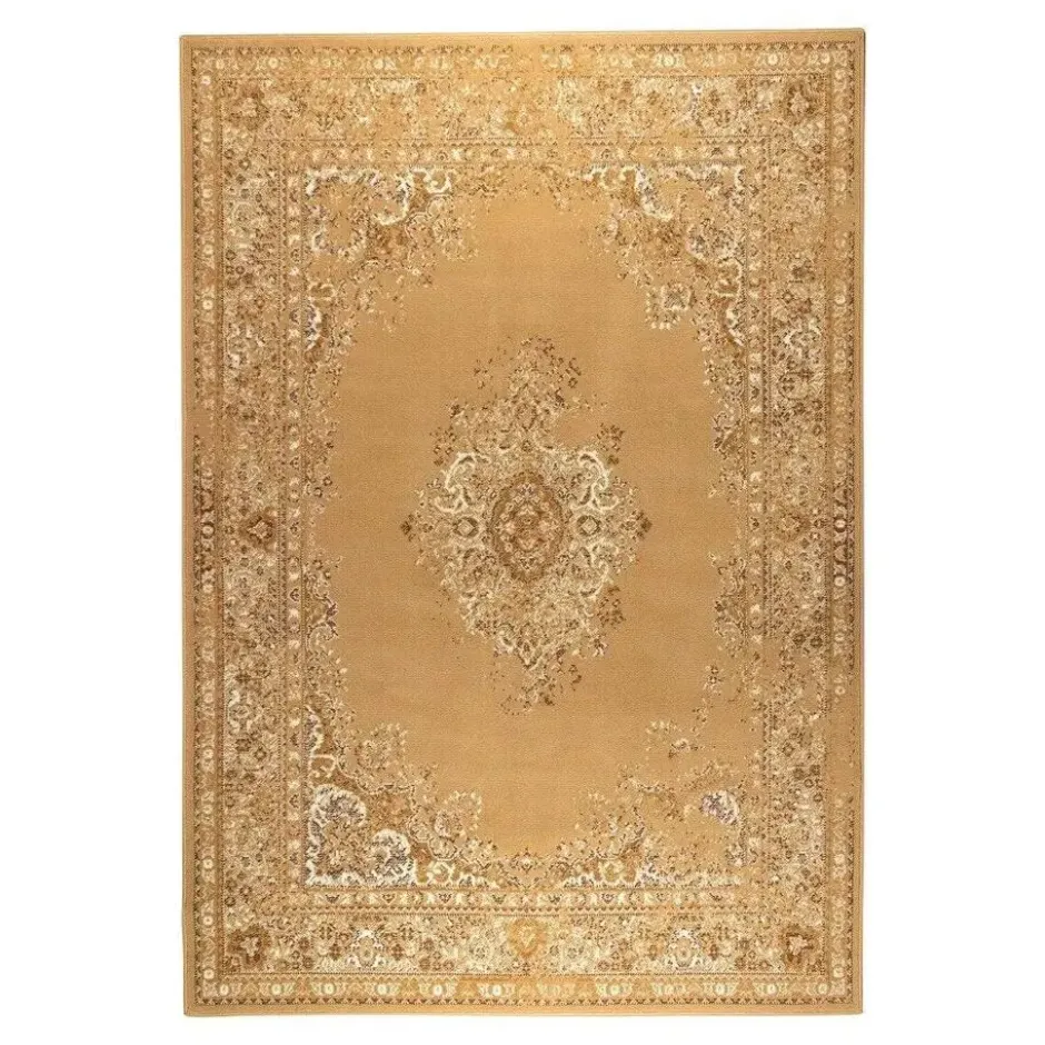 Interieur05 Vintage Vloerkleed Keshan cognac/bruin - 190 x 280 cm