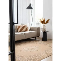 Interieur05 Vintage Vloerkleed Keshan cognac/bruin - 190 x 280 cm