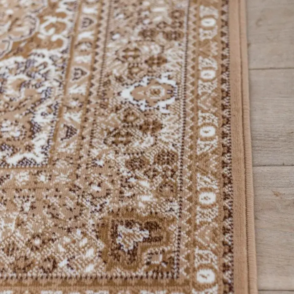 Interieur05 Vintage Vloerkleed Keshan cognac/bruin - 190 x 280 cm
